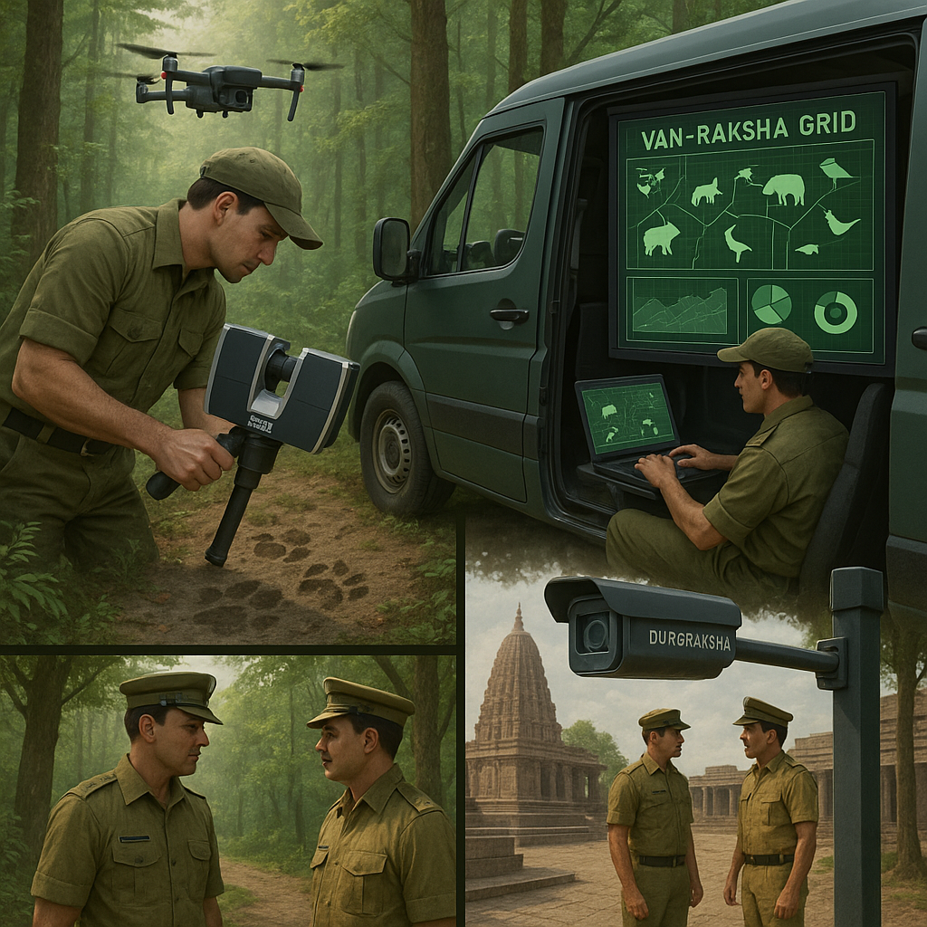 Forest security hardware tech